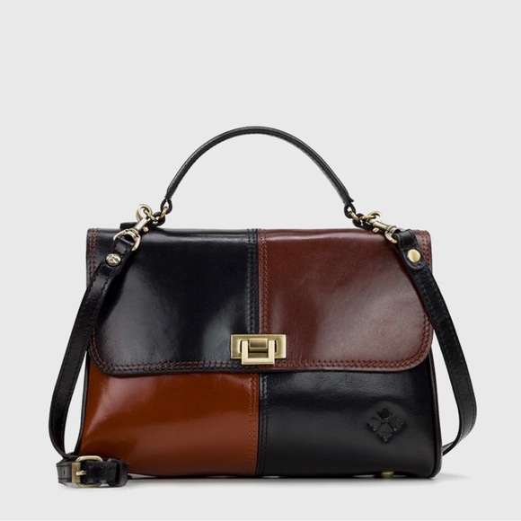 Patricia Nash Handbags - Patrica Nash Vintage Colorblock Yoeky Top Handle